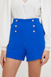Answear Lab pantaloni scurti femei, neted, high waist BBYX-SZD05D_55X