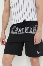 Karl Kani pantaloni scurti barbati, culoarea negru PPYX-SZM0J7_99X