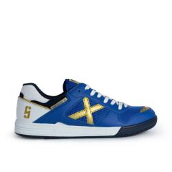 Munich Мъжки футболни бутонки Munich Continental V2 Football Trainers Mens - Blue/Gold