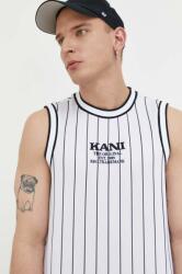 Karl Kani tricou barbati, culoarea alb PPYX-TSM1KR_00X