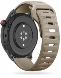 Okosóra szilikon szíj - Huawei Watch GT / GT2 / GT2 Pro (42 mm) - Tech- Protect IconBand Line - homok színű szilikon szíj (szíj szélesség: 20 mm) - tokgalaxis
