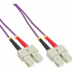 InLine Cablu fibra optica SC-SC Duplex OM4 7.5m, InLine IL83575P (IL83575P)
