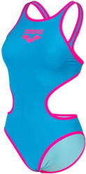 arena One Biglogo One Piece Turquoise/Fluo Pink L - UK36