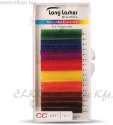 Long Lashes Szempilla Több Szín Cc / 0, 15-12mm-Multicolor (LLCC3151200) - elkon