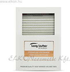 Long Lashes 5D Premium Promade Fans C/0, 05 12mm (LLPRO5DC0512)