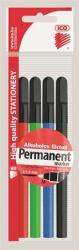 ICO Alkoholos marker készlet, OHP, 1 mm, M, ICO, 4 különbözõ szín (4 db) (TICPMV4)