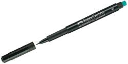 Faber-Castell Alkoholos marker, OHP, 0, 4 mm, FABER-CASTELL "Multimark 1523", fekete (TFC152399) - pritone