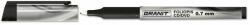GRANIT Alkoholos marker, OHP, 0, 7 mm, GRANIT "M857", fekete (20 db) (TGM857FK)