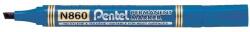 Pentel Alkoholos marker, 0, 6-4, 5 mm, vágott, PENTEL "N860", kék (PENN860K) - pritone