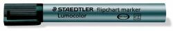 STAEDTLER Flipchart marker, 2 mm, kúpos, STAEDTLER "Lumocolor 356", fekete (TS3569) - tonerprint