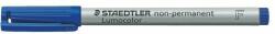 STAEDTLER Alkoholmentes marker, OHP, 0, 6 mm, STAEDTLER "Lumocolor® 316 F", kék (TS3163) - pritone