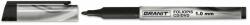 GRANIT Alkoholos marker, OHP, 1 mm, GRANIT "M859", fekete (20 db) (TGM859FK)
