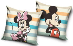 Carbotex Disney Minnie és Mickey párna díszpárna csíkos 40x40cm (CBX587120)
