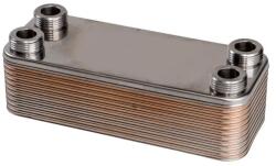  ZILMET ZB190-20 forrasztott hőcserélő 3/4″ INOX 41902009 (417B1902009)