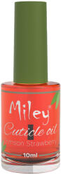 Miley Ulei cuticule cu pensula, Miley, aroma Crimson Strawberry, 10 ml (RZP102)
