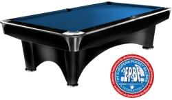Dynamic Biliárdasztal Dynamic III, fényes fekete, Pool, 9 ft. Simonis 760 royal blue (55.100.09.5.6)