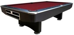 Dynamic Competition II biliárdasztal, 9 ft. , fekete Club Cloth burgundy (55.006.09.5.4)