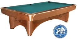Dynamic Biliárdasztal Dynamic III, barna, Pool, 8 ft. Simonis 760 blue green (55.100.08.1.5)