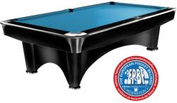Dynamic Biliárdasztal Dynamic III, fényes fekete, Pool, 9 ft. Simonis 860 tournament blue (55.100.09.5.13)