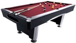 Dynamic Triumph biliárdasztal, fekete, Pool, 8 ft. Club Cloth burgundy (55.071.08.5.4)