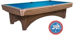 Dynamic Biliárdasztal, Dynamic III, 9 ft. , furnér barna Simonis 760 tournament blue (55.100.09.4.6)