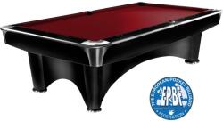 Dynamic Biliárdasztal Dynamic III, fényes fekete, Pool, 8 ft. Simonis 760 burgundy (55.100.08.5.16)
