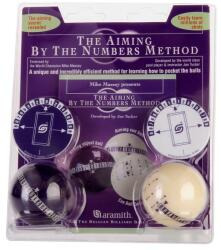 Aramith Set de mingi de antrenament " Aramith Aiming by the numbers" , 57, 2mm (70.122.57.0)