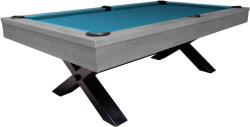 Dynamic Biliárdasztal, Pool, Xray, 8 ft. , ezüst tölgy, posztó választható Club Cloth electric blue (55.139.08.1.3)