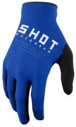 Shot Mănuși de motocros Shot Raw negru-alb-albastru lichidare (SHOA08-13D1-D03)