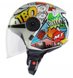 MT Helmets MT Lite Tbo A0 Cască de motocicletă deschisă pentru copii (MTYOUNGLITETBOA0)