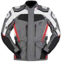 Furygan Apalaches jachetă de motocicletă gri-alb-negru-roșu (FUR6364-132BGR)