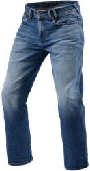 Revit Philly 3 LF Blue Cropped Motorcycle Jeans motociclete (REFPJ055-6332)