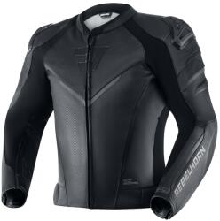 Rebelhorn Luptător negru jachetă de motocicletă lichidare (PRBLJ-FIGHTER_01)