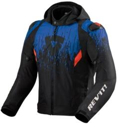 Revit Jachetă pentru motociclete Revit Quantum 2 H2O negru-albastru (REFJT294-1300)