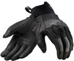 Revit Mănuși de motocicletă Revit Kinetic negru-gri lichidare (REFGS161-1050)