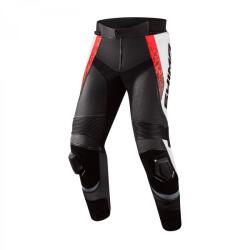 Shima STR 2.0 negru-alb-alb-roșu-fluo pantaloni de motocicletă (MSHISTRKALCBFC)
