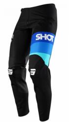 Shot Pantaloni Motocross Shot Contact Story negru și albastru výprodej lichidare (SHOA09-11B4-E01)