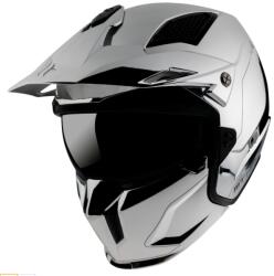 MT Helmets Cască de motocicletă MT Streetfighter SV Argintiu cromat - Grad II (IIMT127275802831)