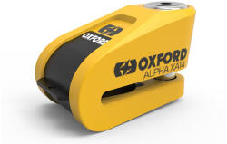 Oxford Blocator frână disc Oxford Alpha Alarm XA14 galben-negru (AIM005-52)