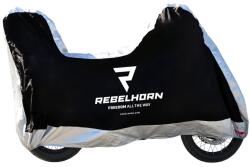 Rebelhorn Husă motocicletă cu husă Rebelhorn Cover II Top Box negru-argintiu (PRBRH-COVER-II-TOP-BOX_13) - motozem - 210,70 RON