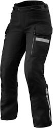 Revit Pantaloni de motocicletă Revit Sand 4 H2O pentru femei, negru extins (REFPT105-1013)