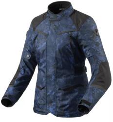 Revit Jachetă de motocicletă pentru femei Revit Voltiac 3 H2O camuflaj albastru pentru motociclete (REFJT335-4640)