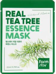 FarmStay Mască de țesătură pentru față cu extract de arbore de ceai - FarmStay Real Tea Tree Essence Mask 23 ml