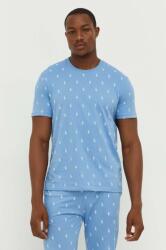Ralph Lauren pamut pizsama felső mintás - kék S - answear - 17 990 Ft
