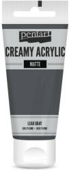 Pentart Krémes matt ólomszürke 60 ml