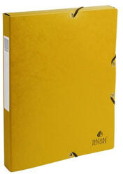  Füzetbox karton Exacompta A/4 25 mm gerinccel prespán sárga
