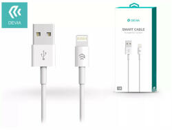 Devia Apple Iphone Lightning Usb Töltő- és Adatkábel 1 M-es Vezetékkel - Smart Cable Lightning - White