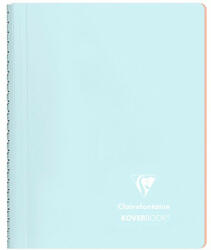  Spirálfüzet Clairefontaine Koverbook Blush A/5 80 lapos PP borítású vonalas jégkék