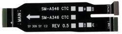 Samsung A546, A346 Galaxy A54, A34 alaplapi flex kábel, átvezető fólia (gyári, service pack, GH82-31205A)