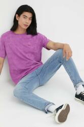 Levi's tricou din bumbac culoarea violet, modelator 9BYX-TSM06N_45X